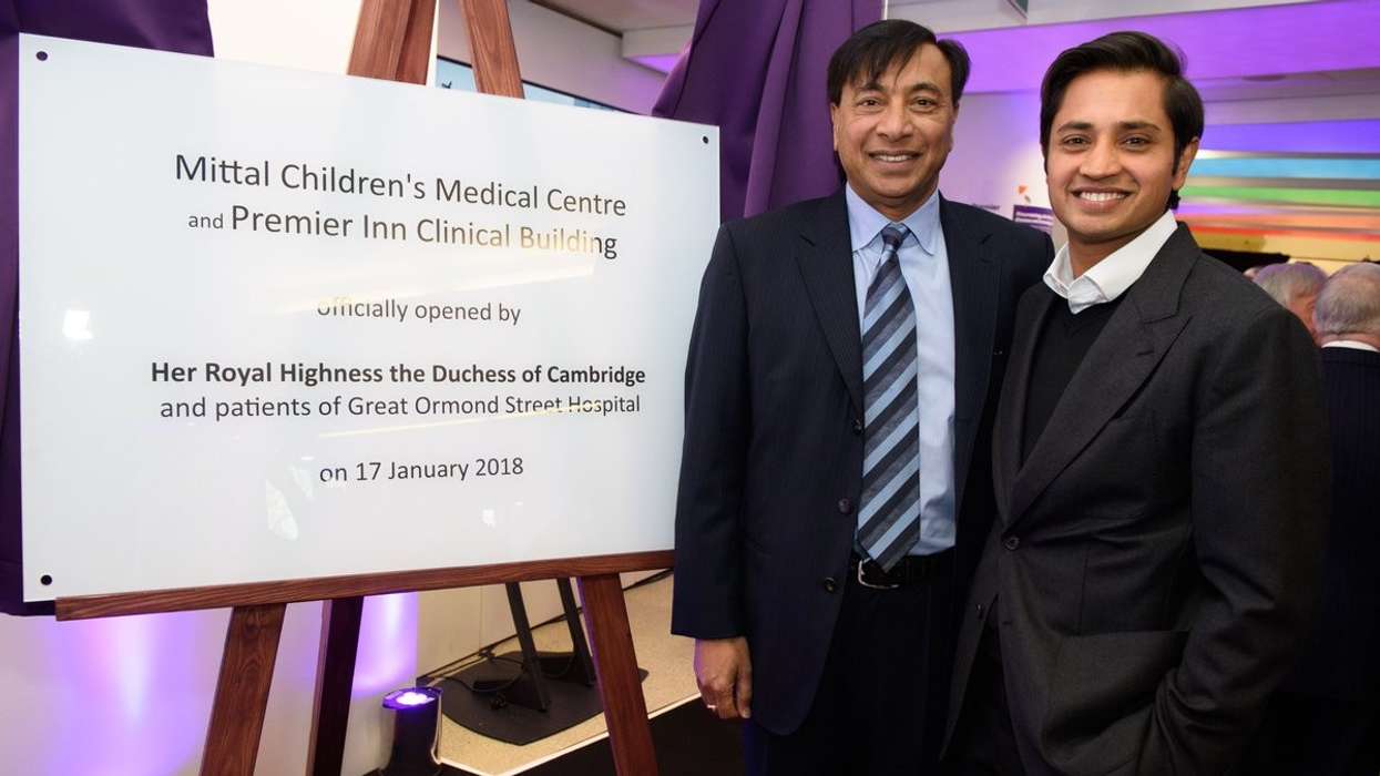 Lakshmi and Aditya Mittal