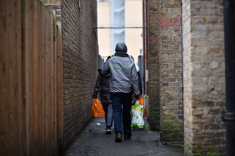 LEAD Asians Hidden poverty INSET food bank GettyImages 1186510883