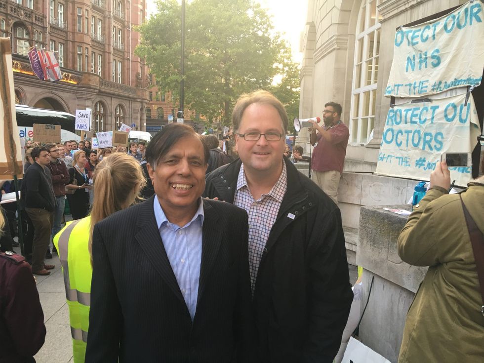 LEAD Chand tributes 4 with Dr David Wrigley