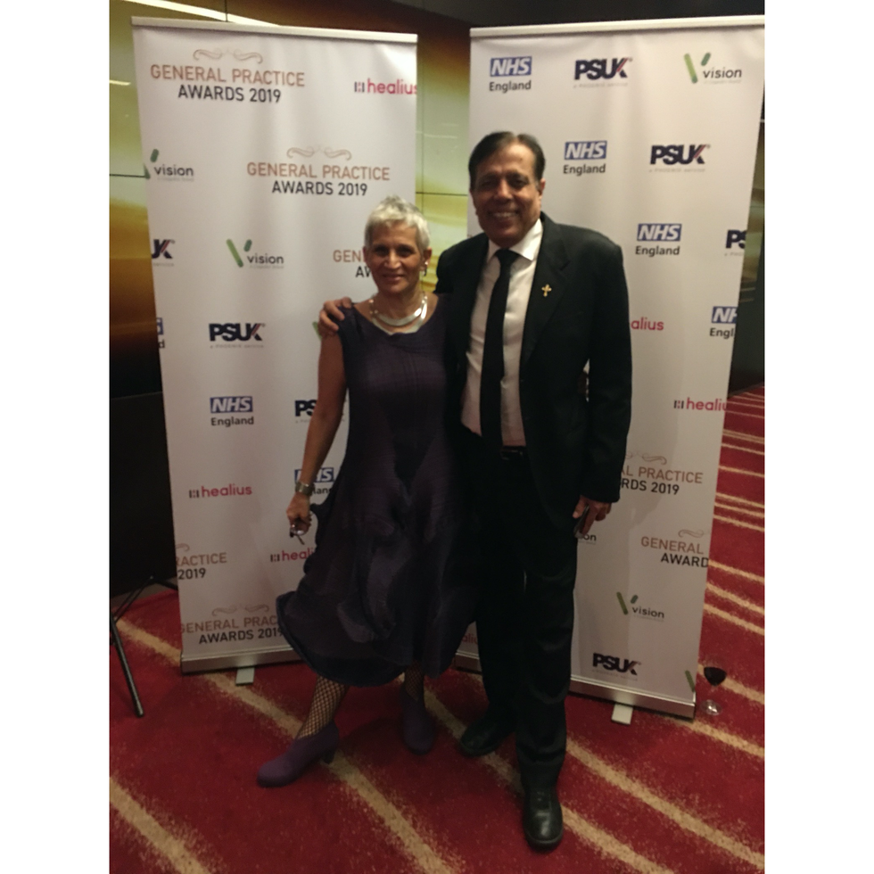 LEAD Chand tributes 6 with Dame Clare Gerada