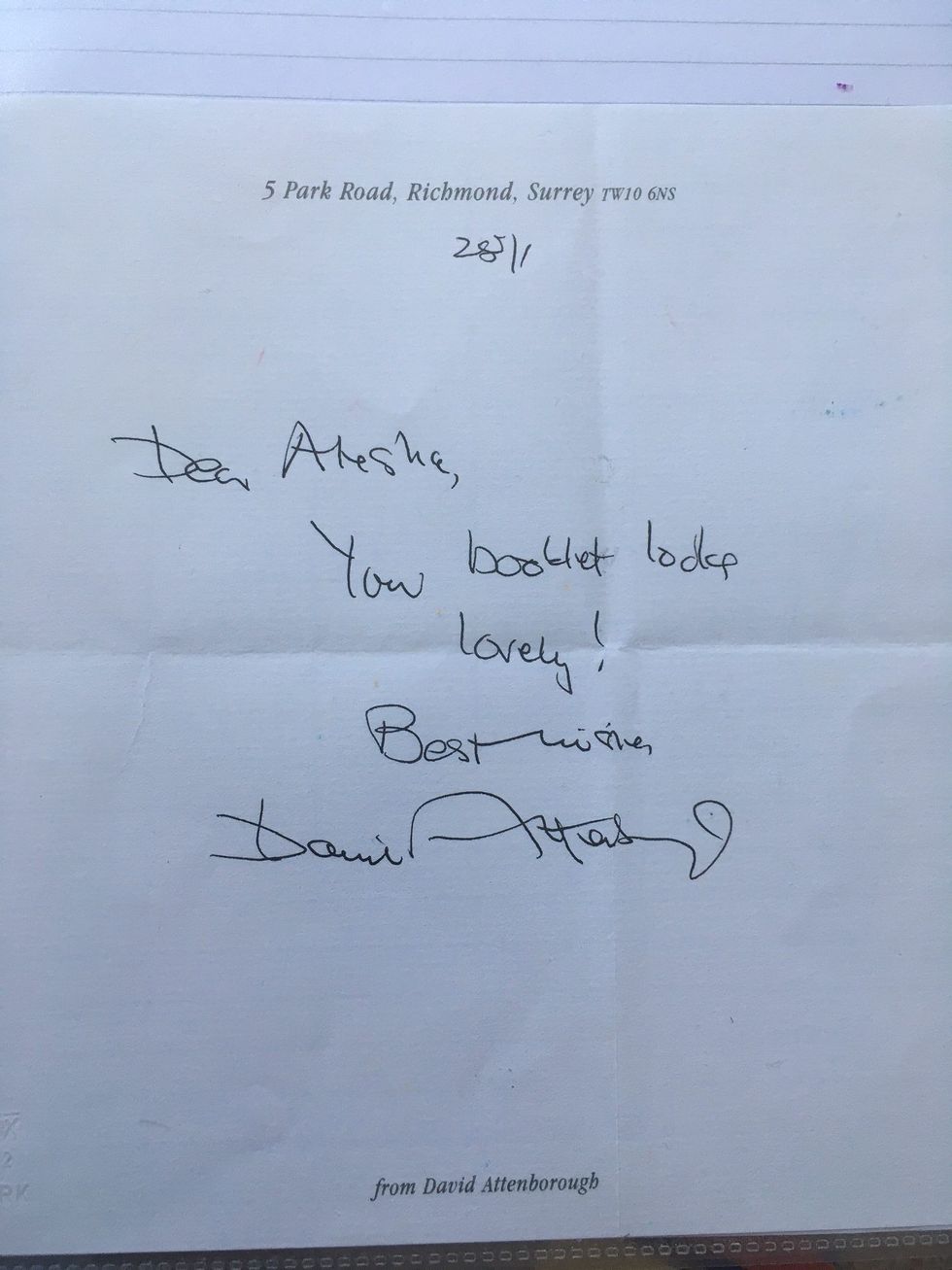 LEAD Climate change INSET 1 David Attenborough letter rotated e1628085825296