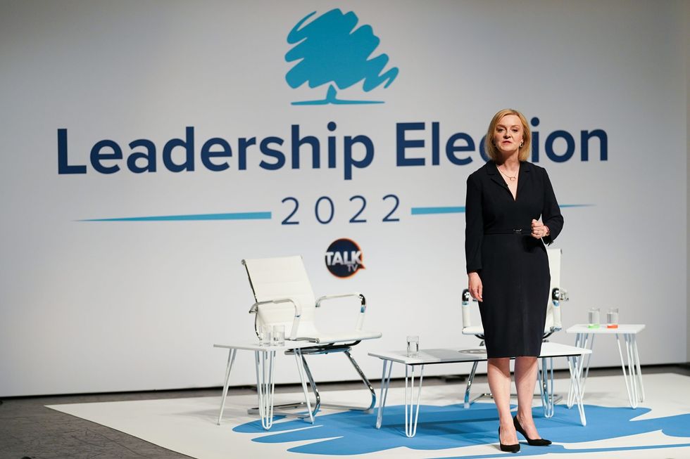 LEAD Comment INSET Liz Truss GettyImages 1413889055