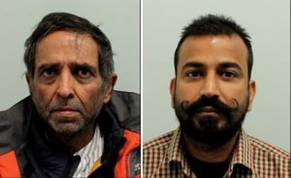 LEAD Drugs Anand Tripathi on left and Varun Bhardwaj CREDIT CPS