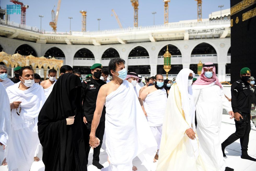 LEAD Imran Khan INSET Mecca