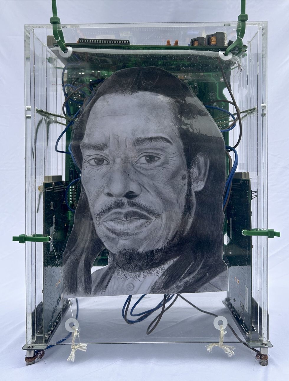 LEAD Inset 7 Rahul Rahanu. Benjamin Zephaniah Cyborg