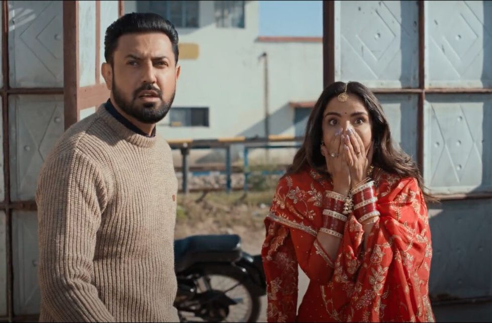 Lead inset Gippy Grewal Jasmine Bhasin in warning 2