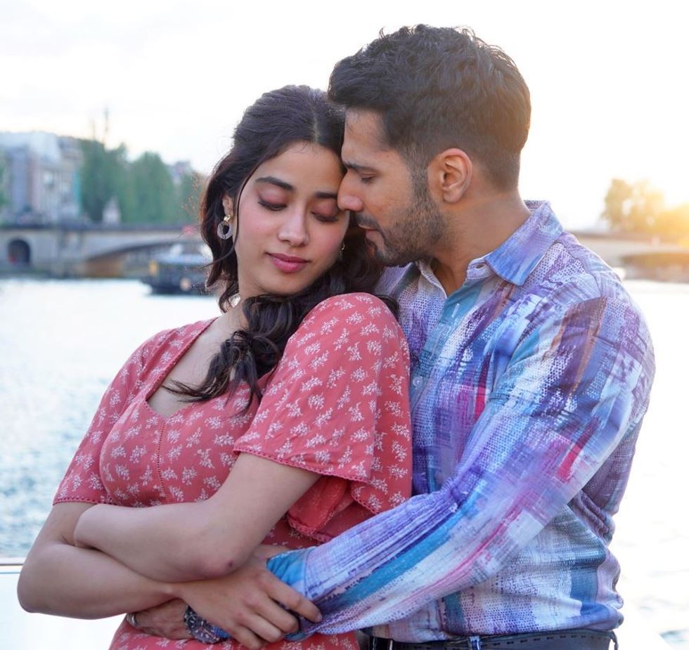 Lead inset Janhvi Kapoor Varun Dhawan in Bawaal 4