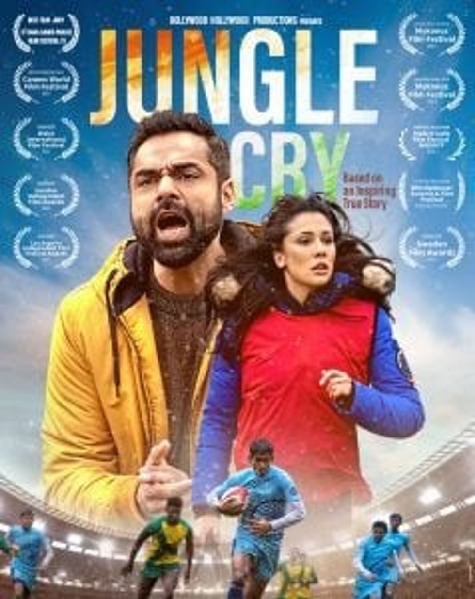 Lead inset Jungle Cry poster