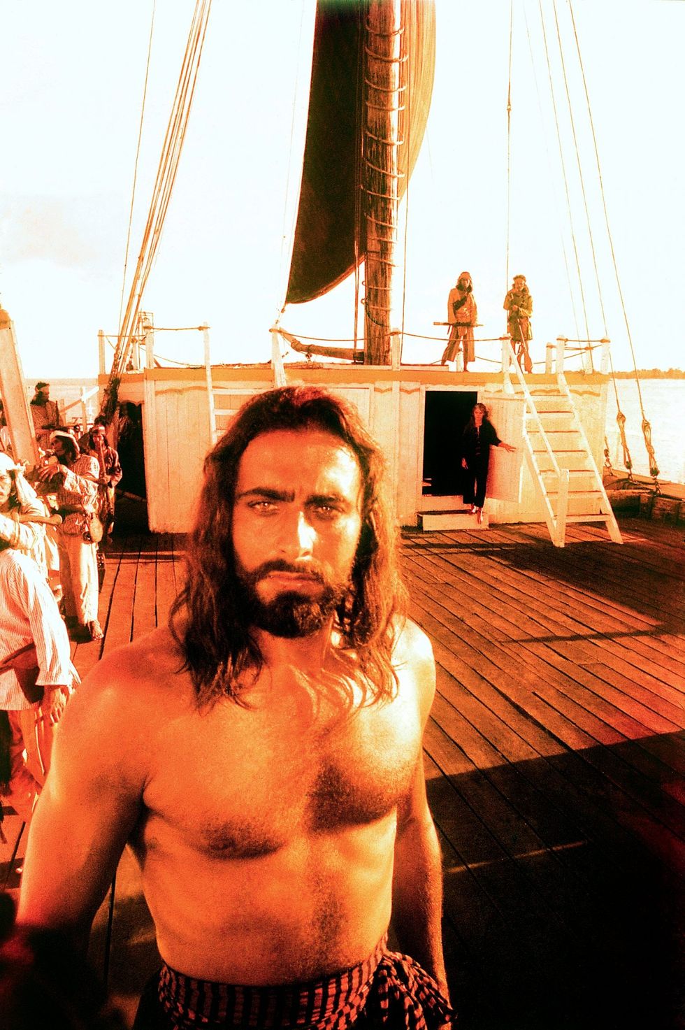 Lead inset Kabir Bedi in SANDOKAN