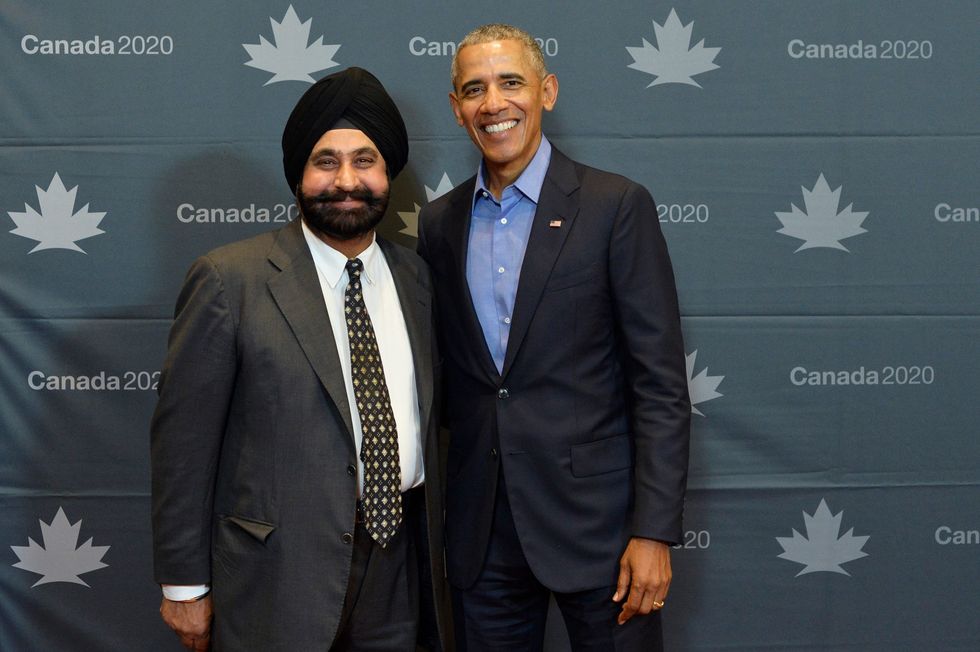 Lead inset Nav Bhatia and Barack Obama 908693