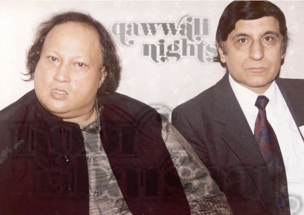 Lead inset Nusrat Fateh Ali Khan and Muhammad Ayyub