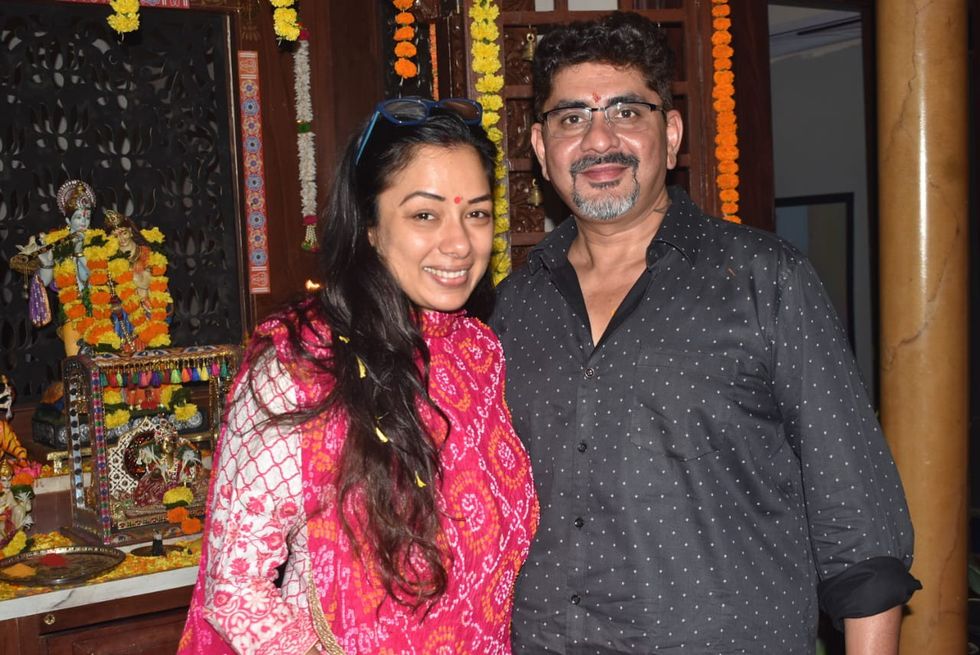 Lead inset Rupali Ganguly Anupamaa producer Rajan Shahi