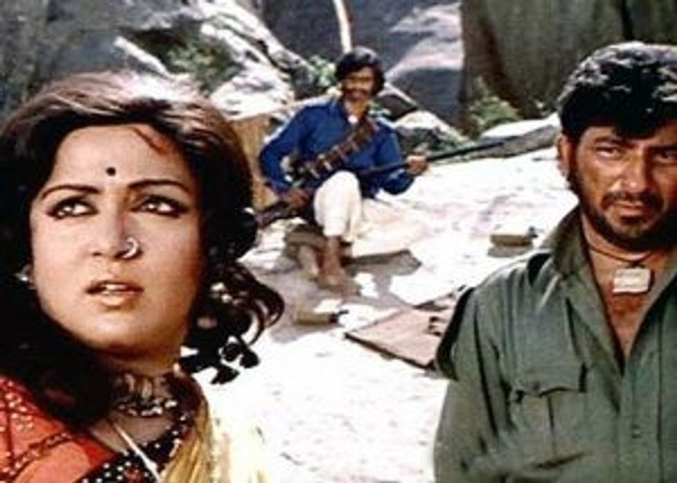 Lead inset sholay basanti hema malini