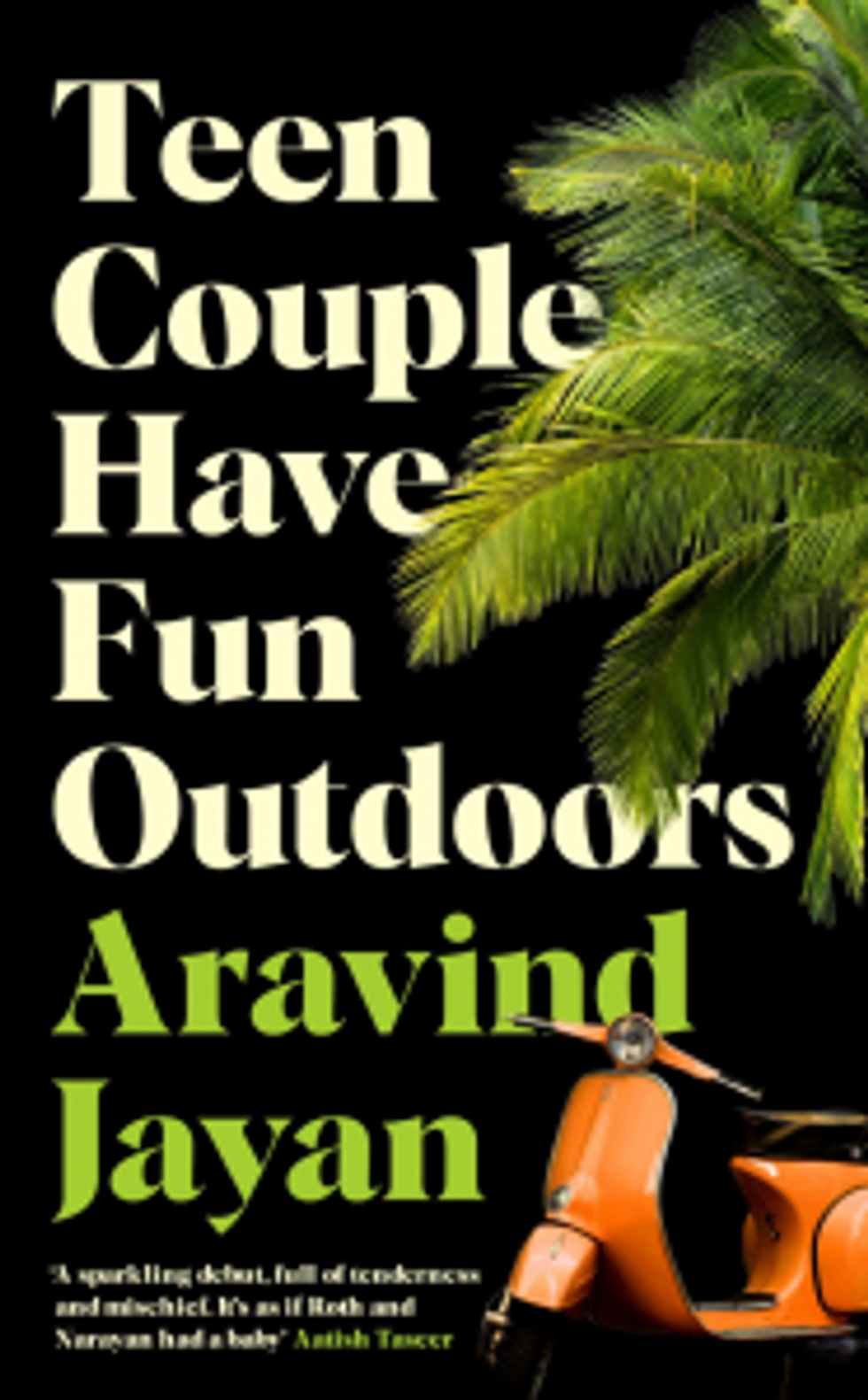 Lead inset teen couple have fun outdoors cover
