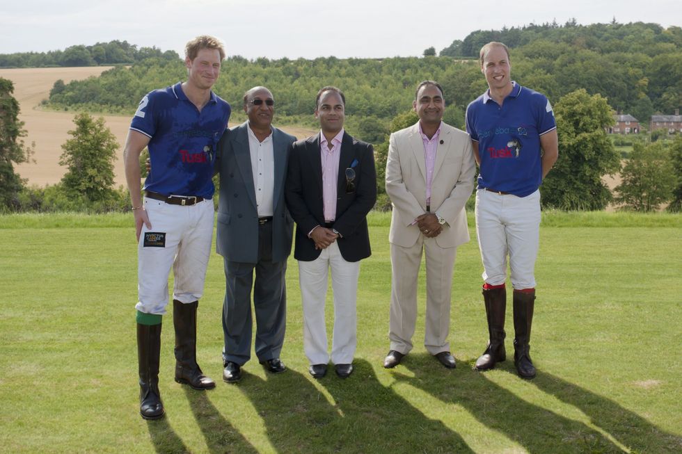 LEAD Kamal Kamal Vraj and Sunil with the Princes