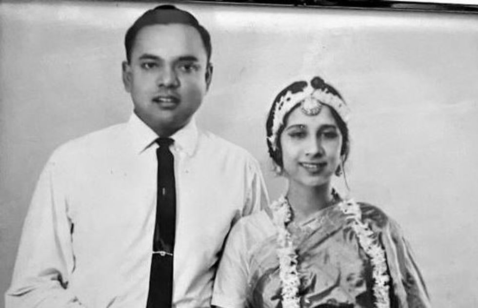 LEAD Krishnendu INSET 2 parents Rupendra and Jharna Majumdar marriage in 1966 e1693029708482