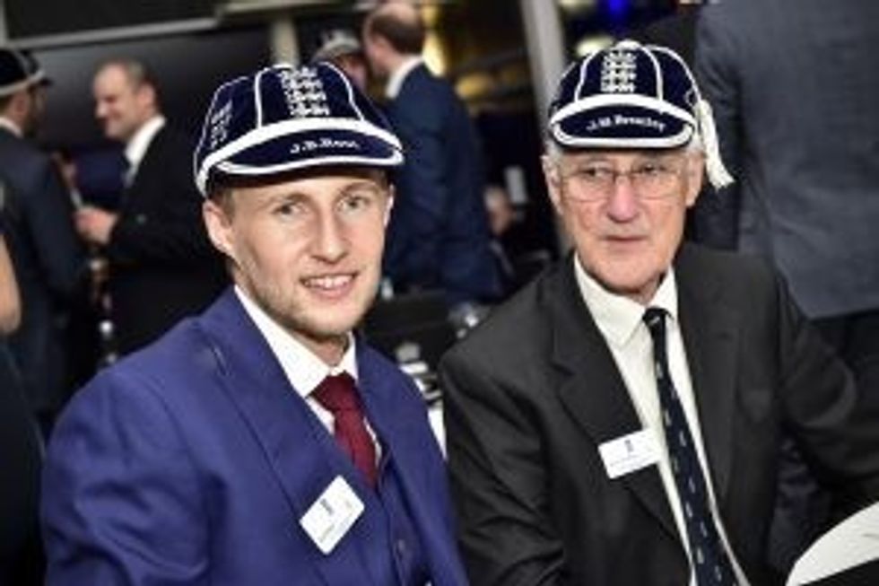 LEAD Mike Brearley INSET with Joe Root GettyImages 643744982