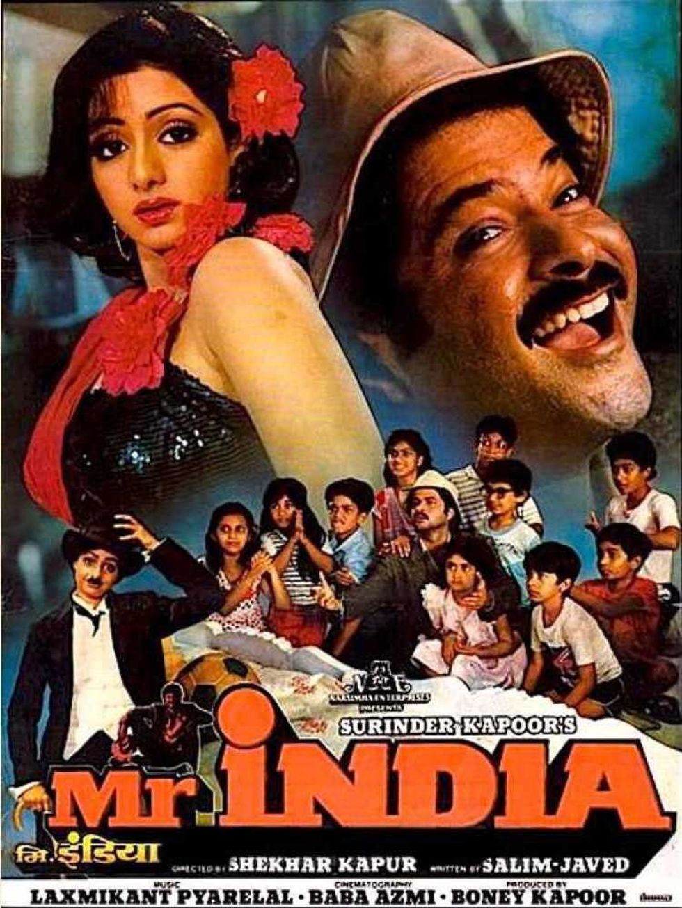 Lead Mr India poster VWMe