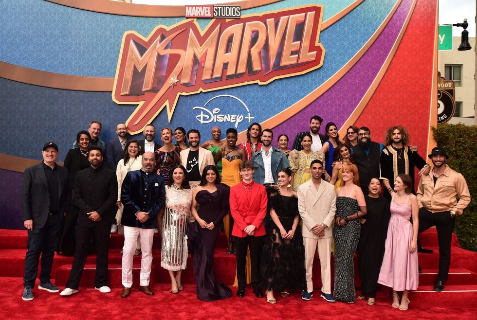 LEAD Ms Marvel INSET Group pic GettyImages 1400748406