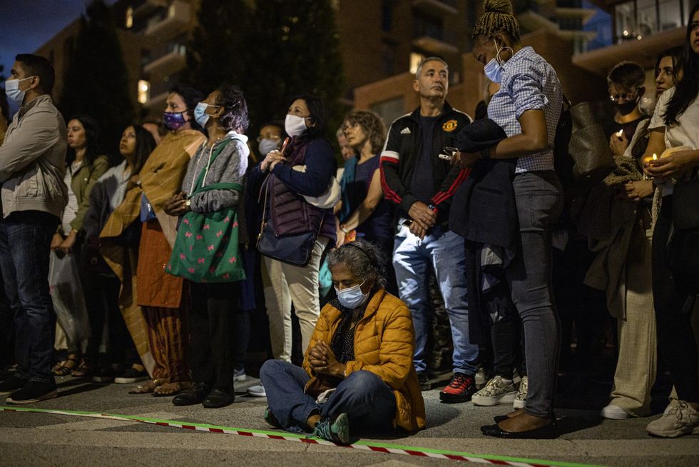 LEAD Sabina vigil London GettyImages 1342317470