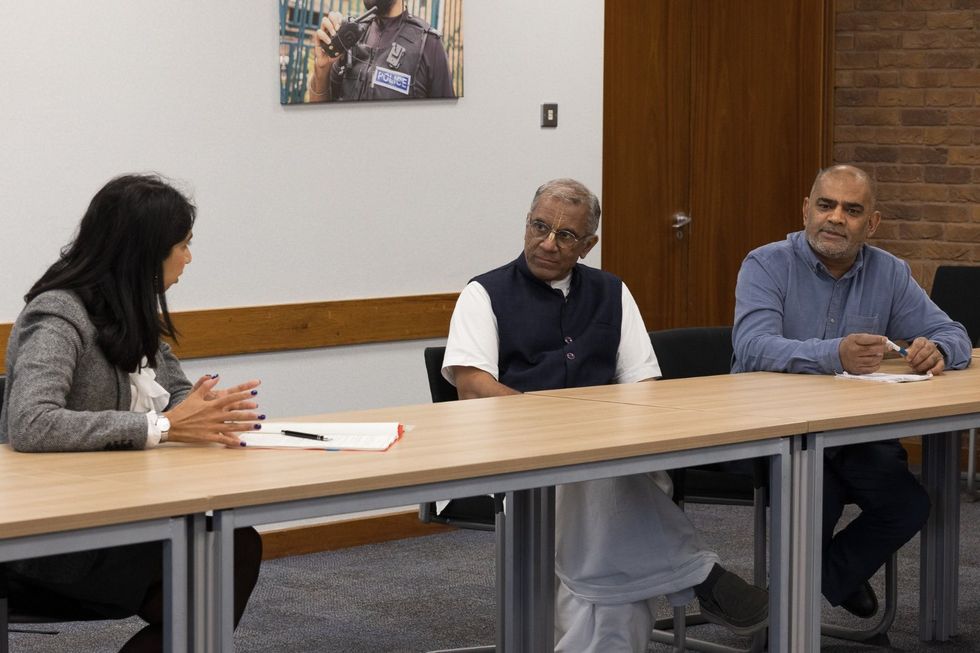 LEAD Turn Home secretary in Leicester 2 CREDIT Home Office Twitter