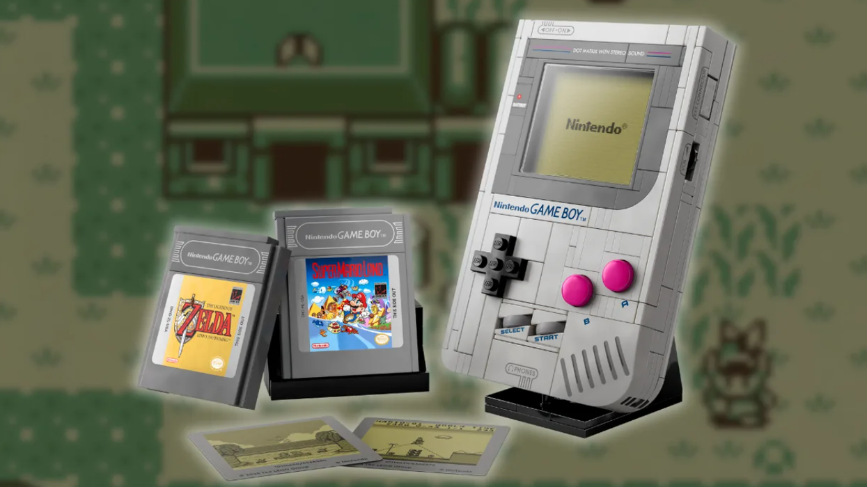 LEGO reveals Nintendo Game Boy