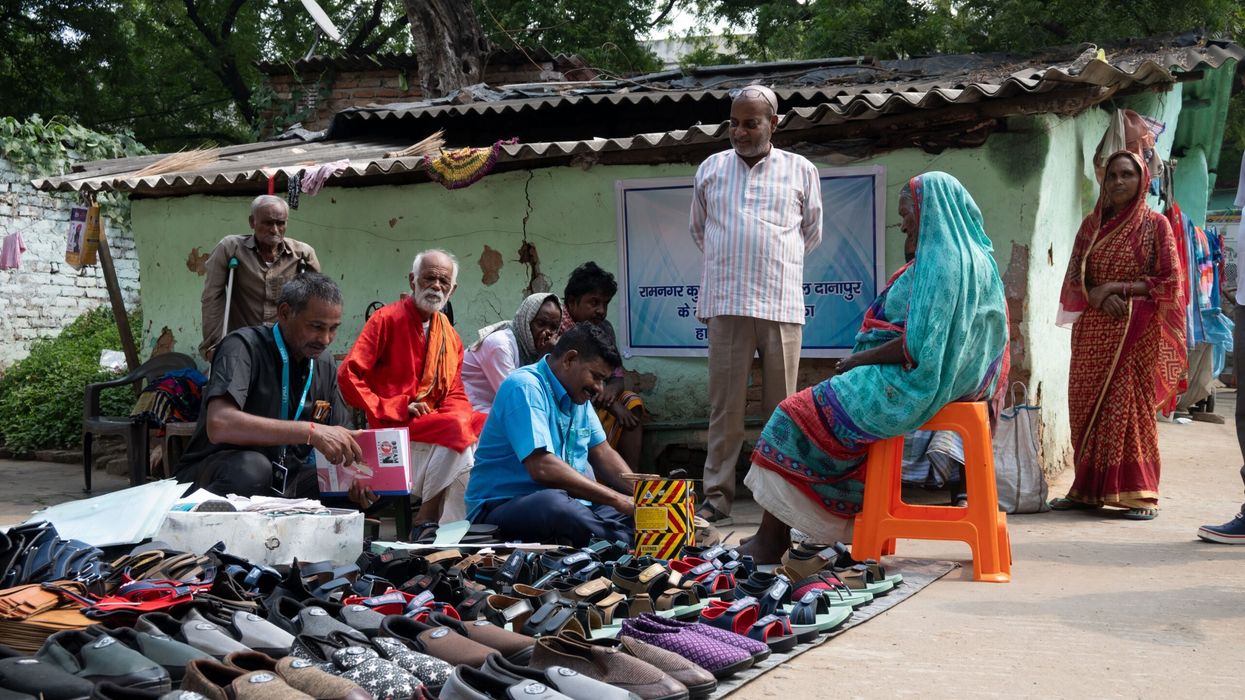 Lepra’s custom-made footwear helps prevent injuries, improves mobility, and reduces stigma associated with these conditions.