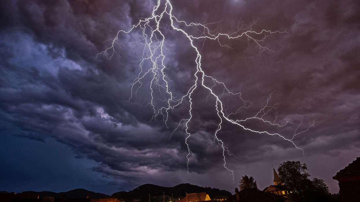 Lightning in UK