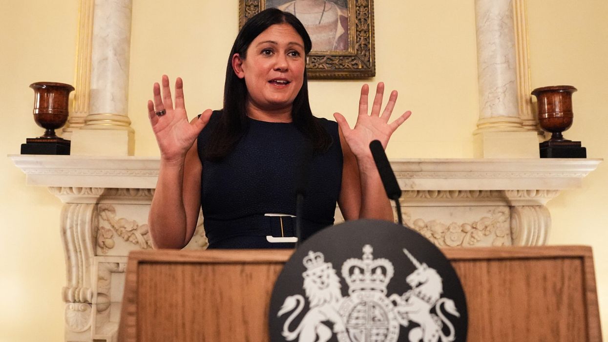 Lisa Nandy delivers a speech during a reception at 10 Downing Street, in central London, to mark 40 years of London Fashion Week, on September 16, 2024. (Photo: Getty Images)