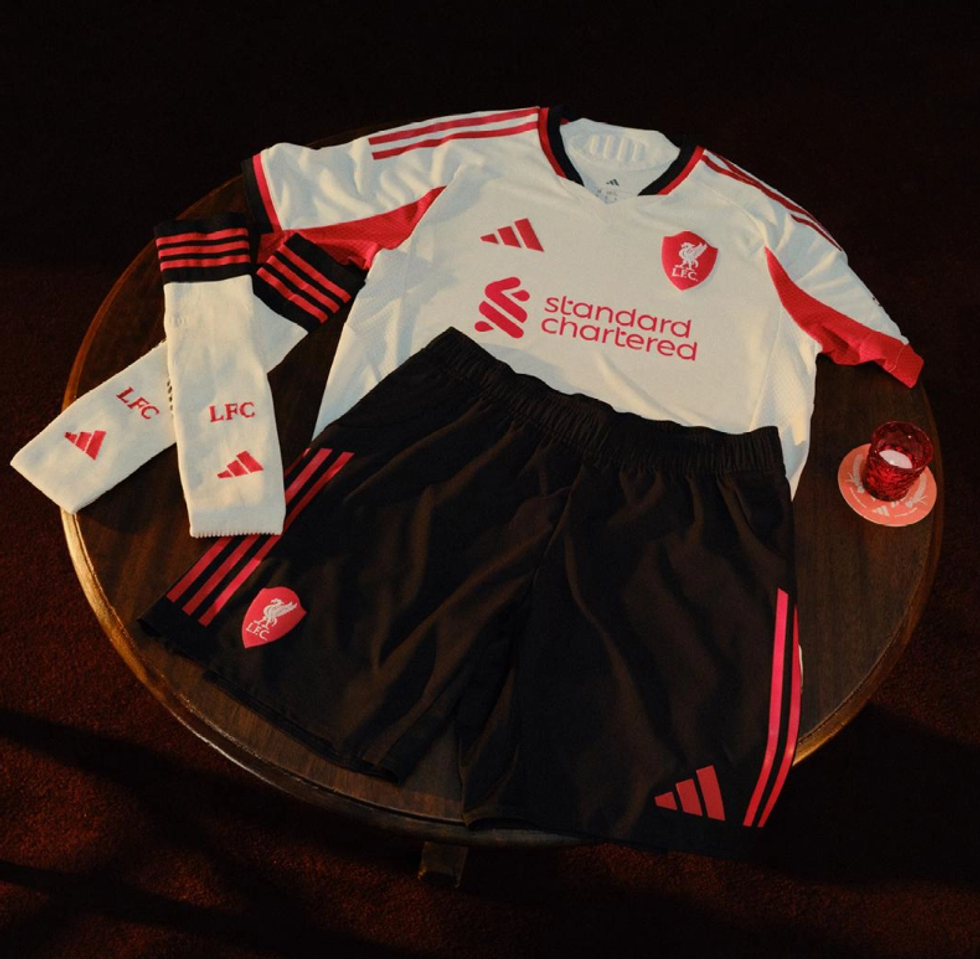 Liverpool unveil new adidas home and away kits
