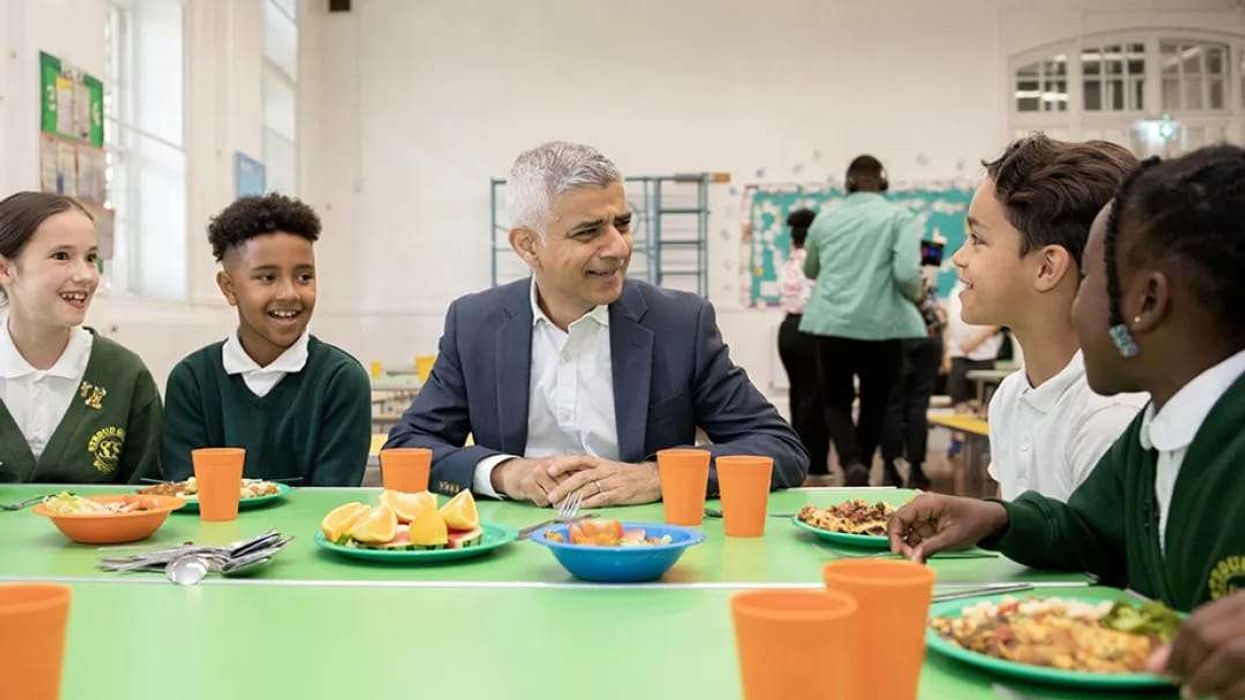 London celebrates 100 million free school meals
