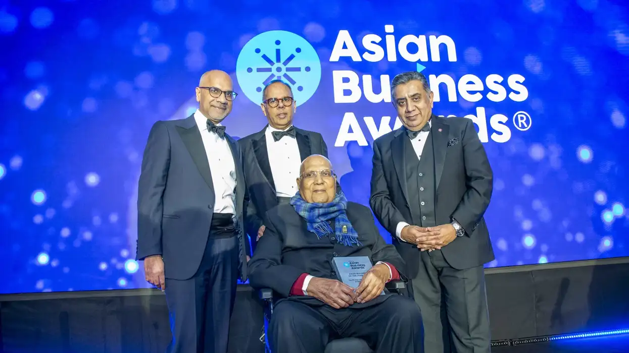 Lord Swraj Paul, who founded Caparo, was recognised with the coveted Asian Business of the Year award. (Photo credit: Swani Gulshan)