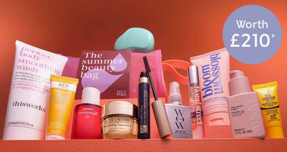 M&S summer beauty bag
