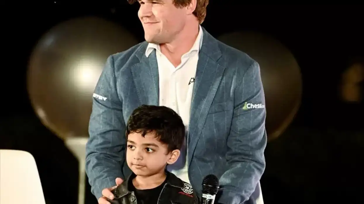 Three-year-old Indian chess prodigy sets world record