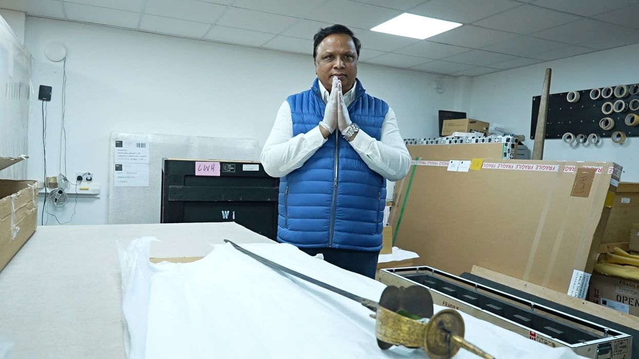 Maratha sword of Raghuji Bhosale returns home from UK