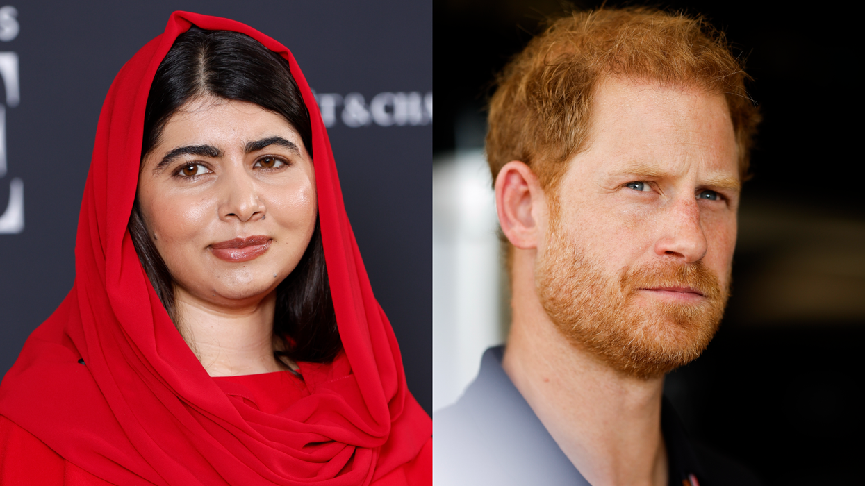 Malala Yousafzai and Prince Harry