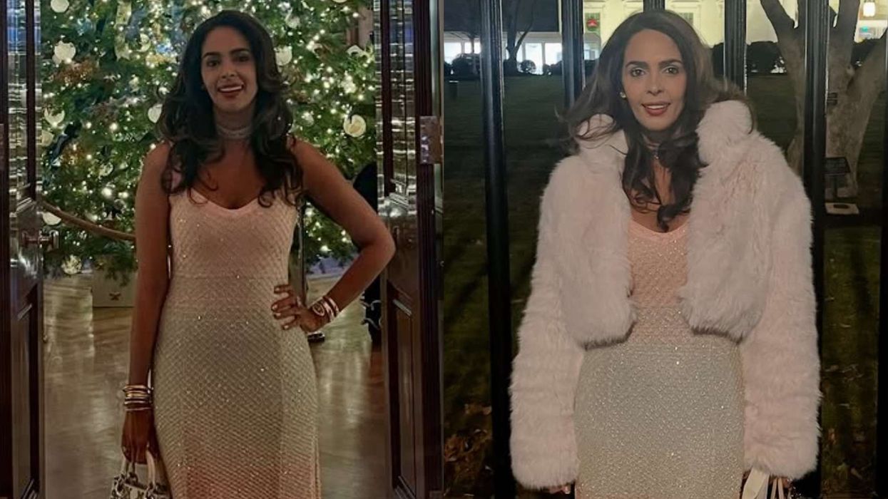 Mallika Sherawat attends Donald Trump White House Christmas dinner in rare Bollywood appearance