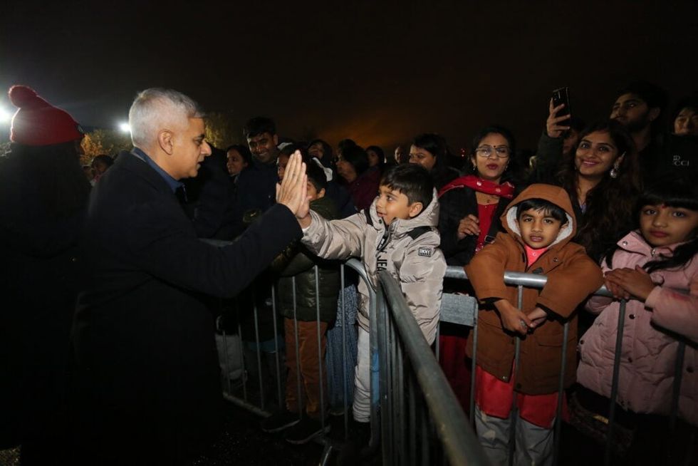 Mayor Of London meeting with visitors