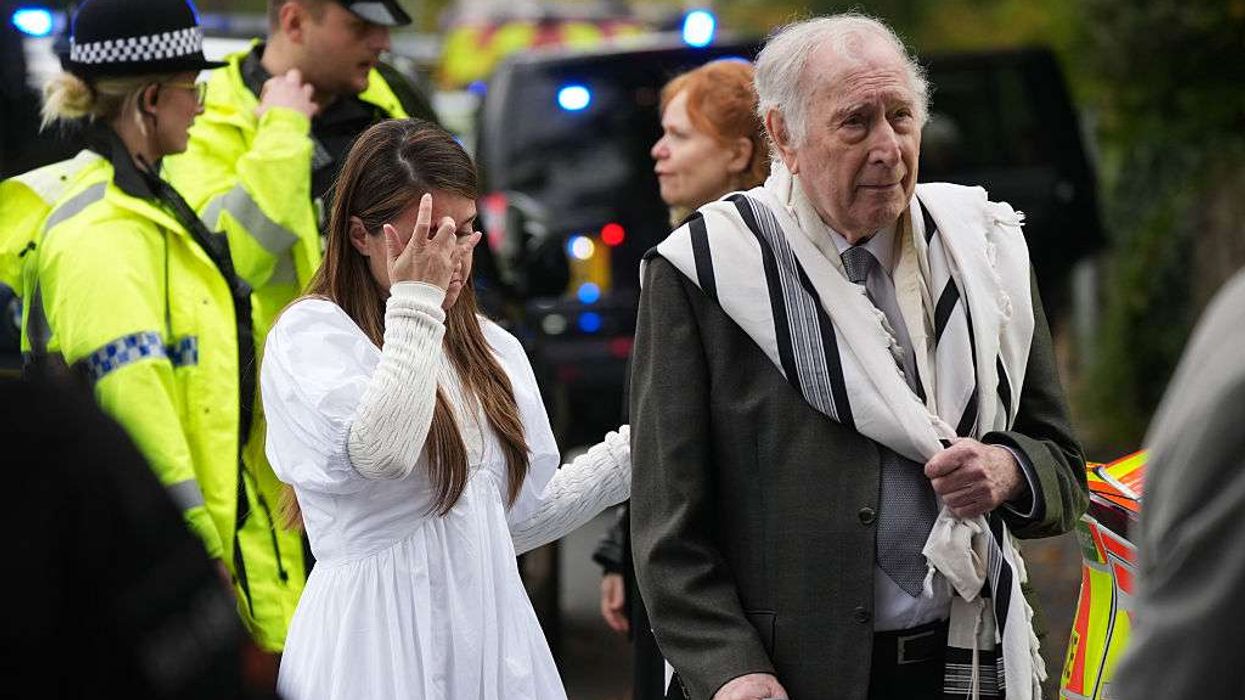 Two dead in attack near Manchester synagogue, suspect shot by police