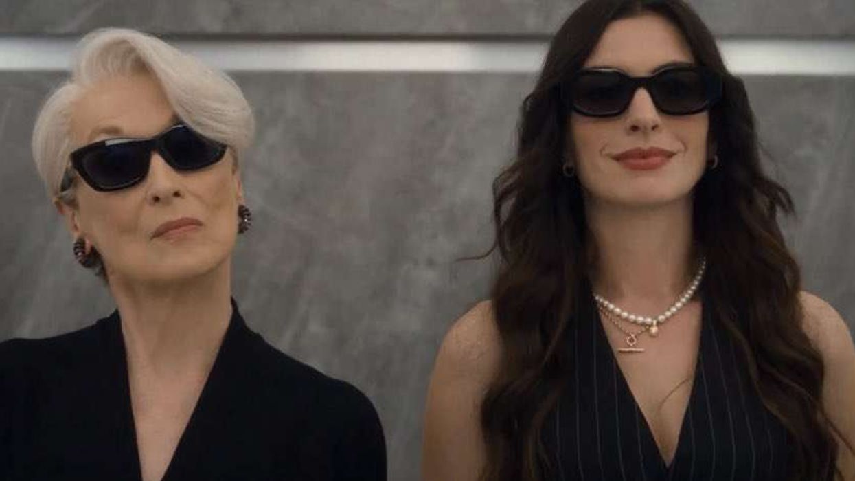 Meryl Streep and Anne Hathaway