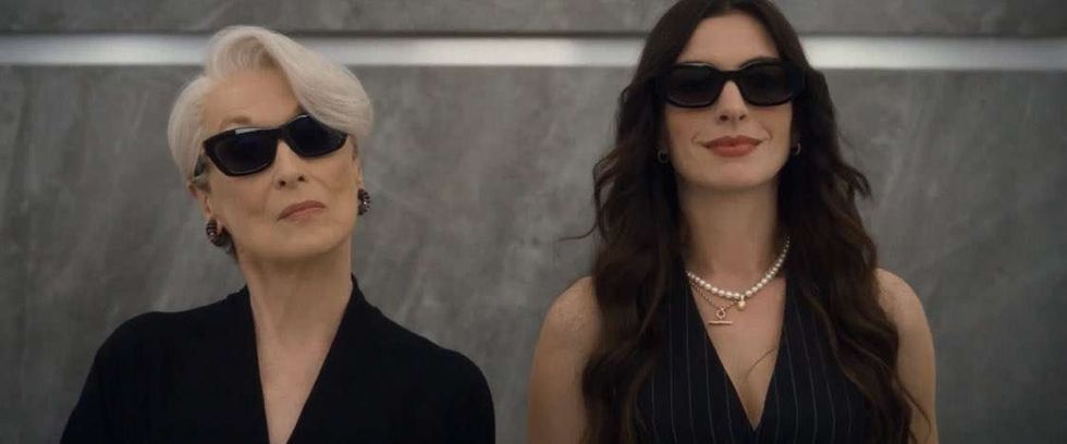 Meryl Streep and Anne Hathaway
