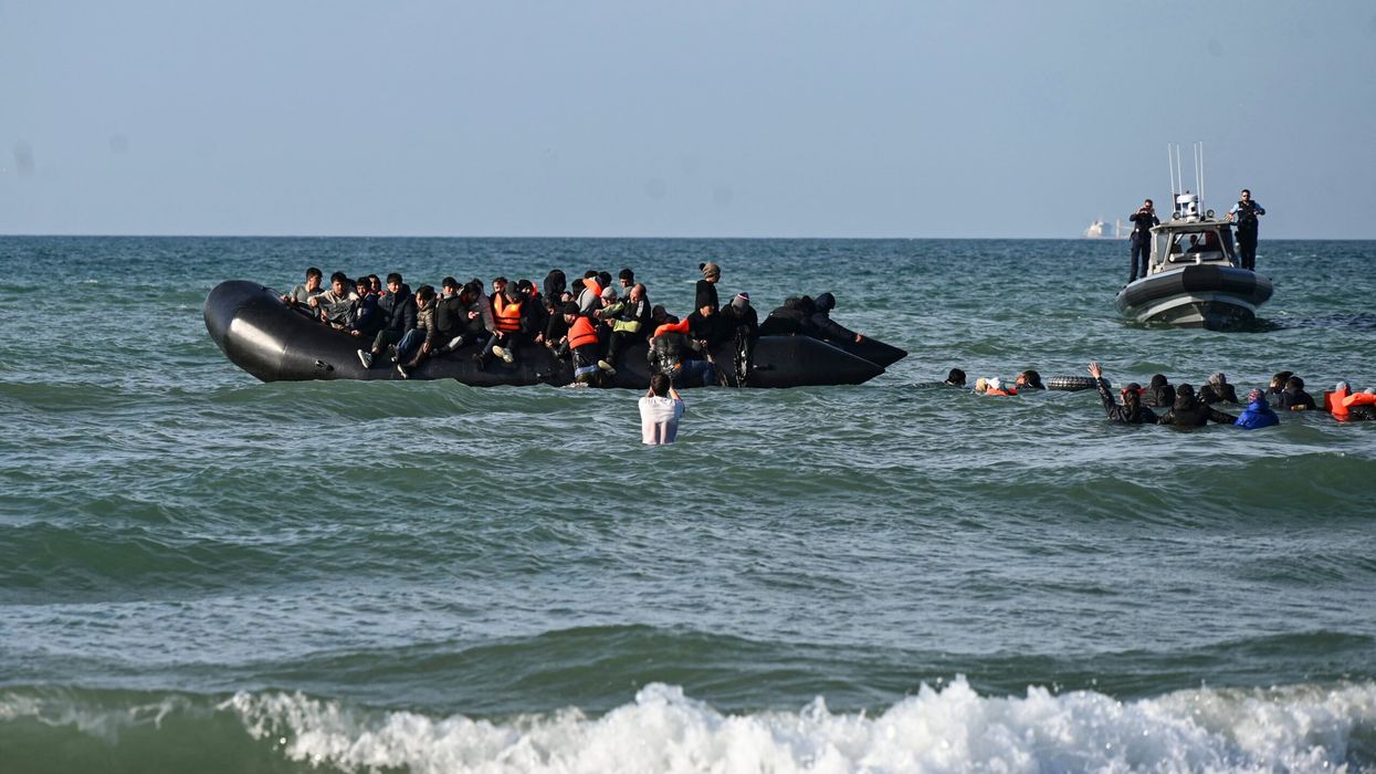 Migrants boat