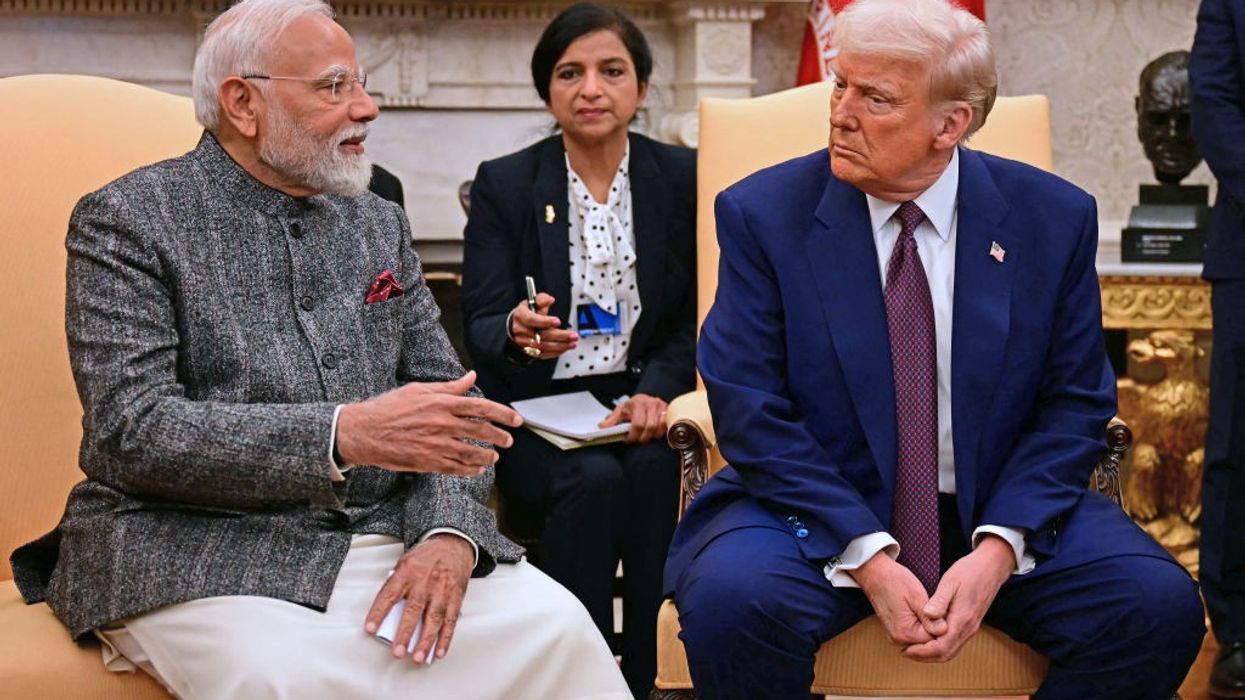 Modi Trump meeting