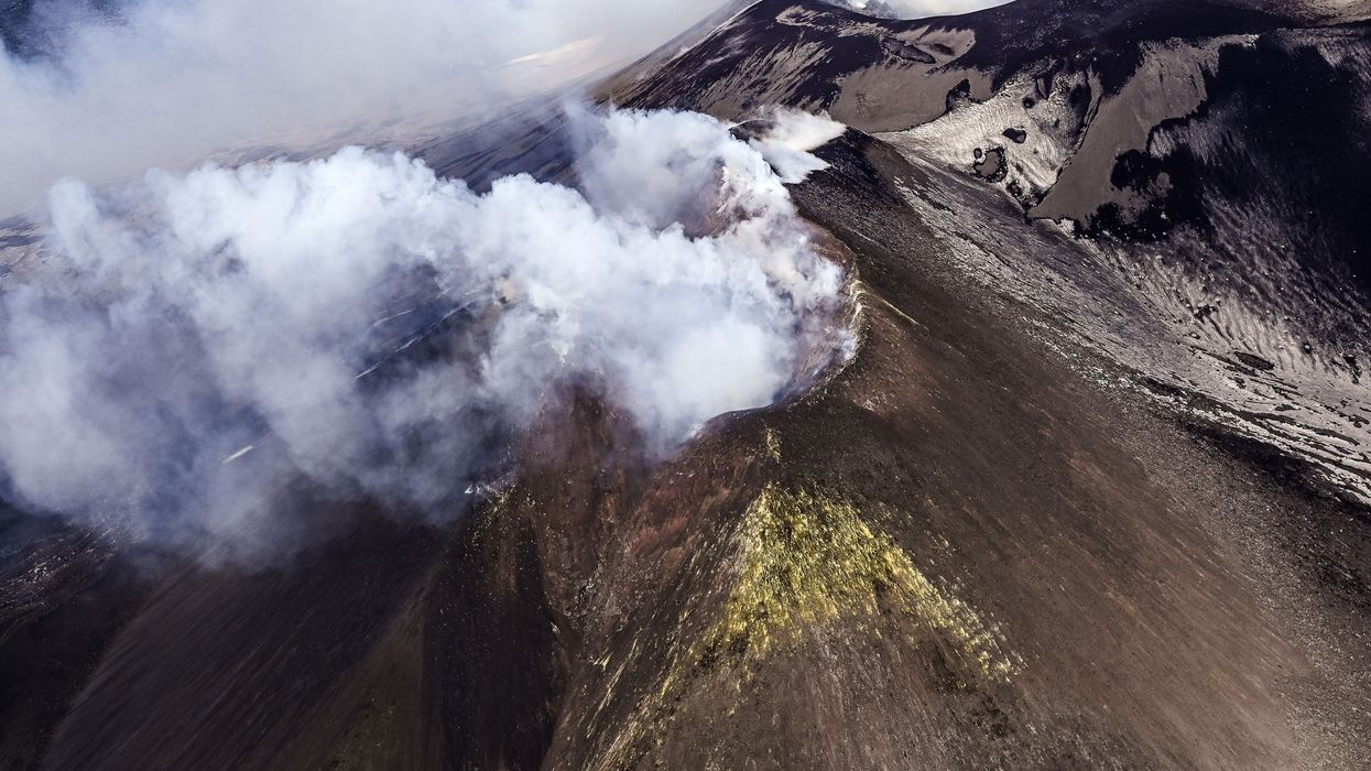 Mount Etna eruption