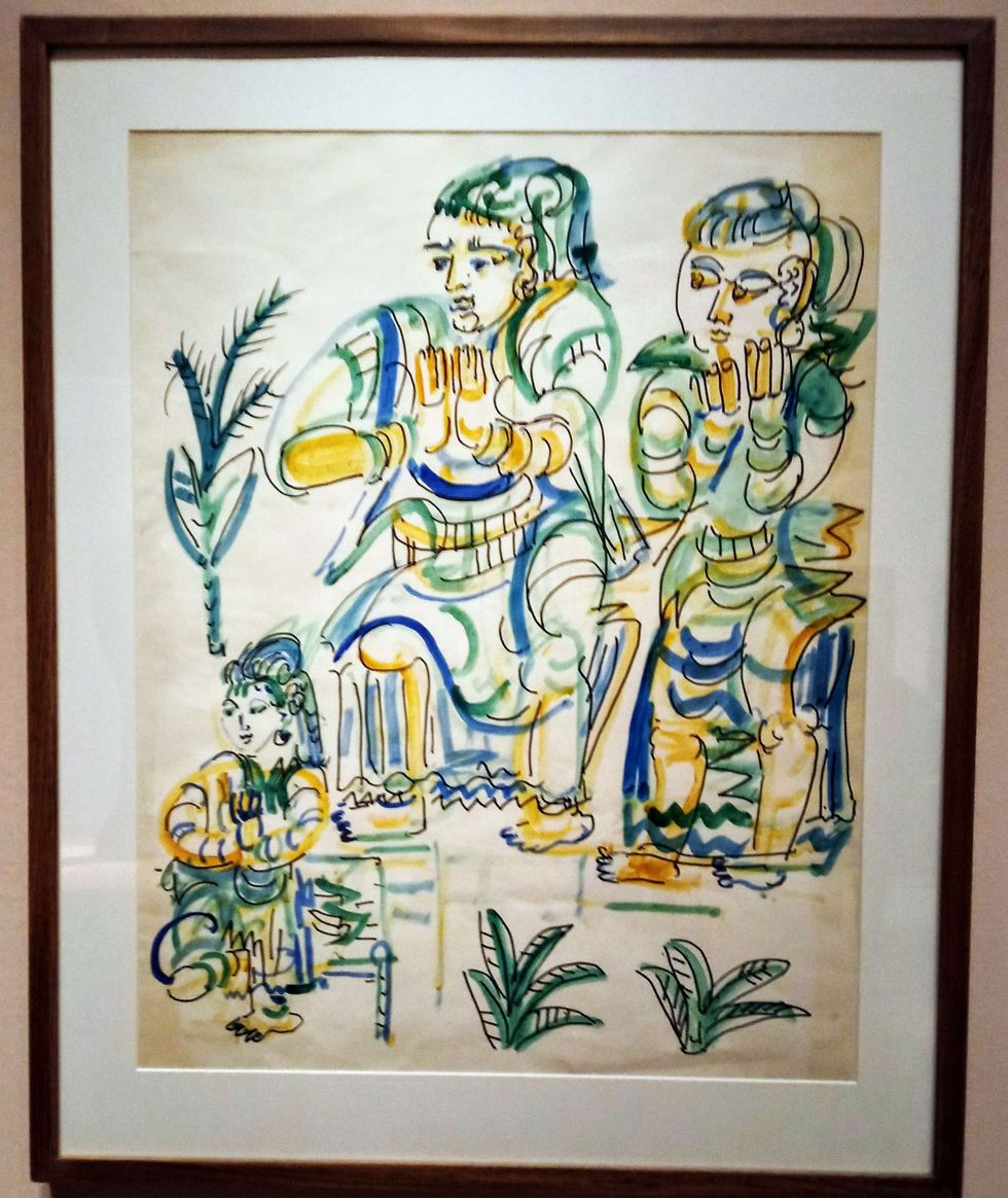 Mrinalini Mukherjee art