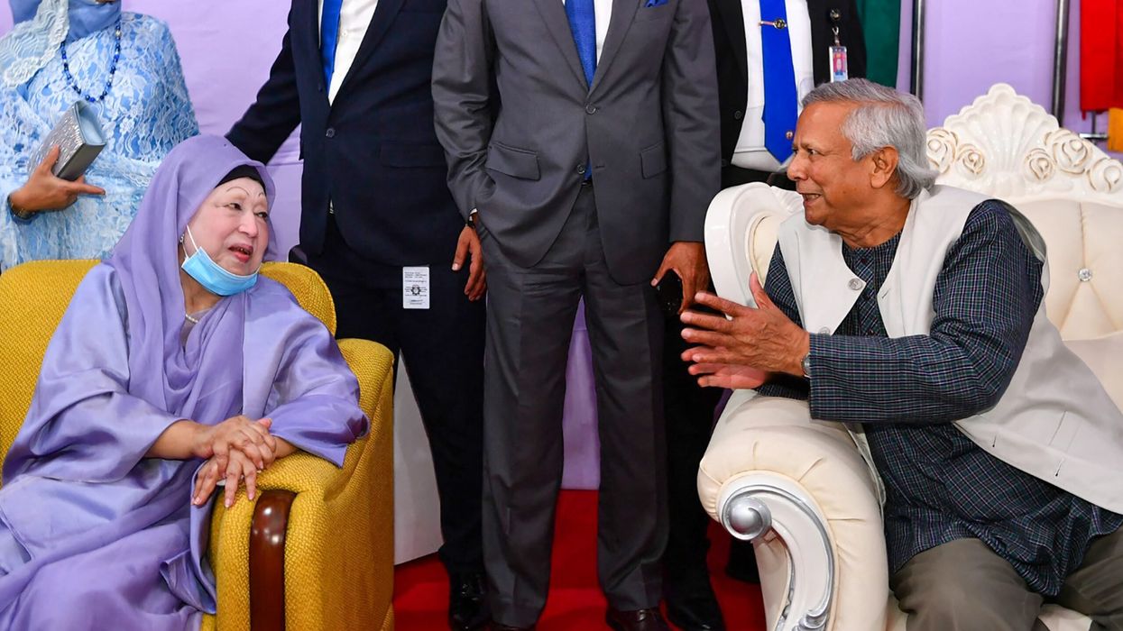 Khaleda Zia steps back into spotlight after six years