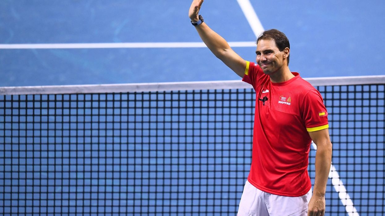 Nadal, a 22-time Grand Slam champion, spoke to fans in Malaga during a retirement ceremony, reflecting on his journey and the legacy he leaves behind. (Photo: Getty Images)
