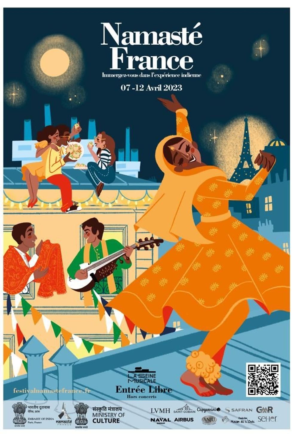 Namaste France poster