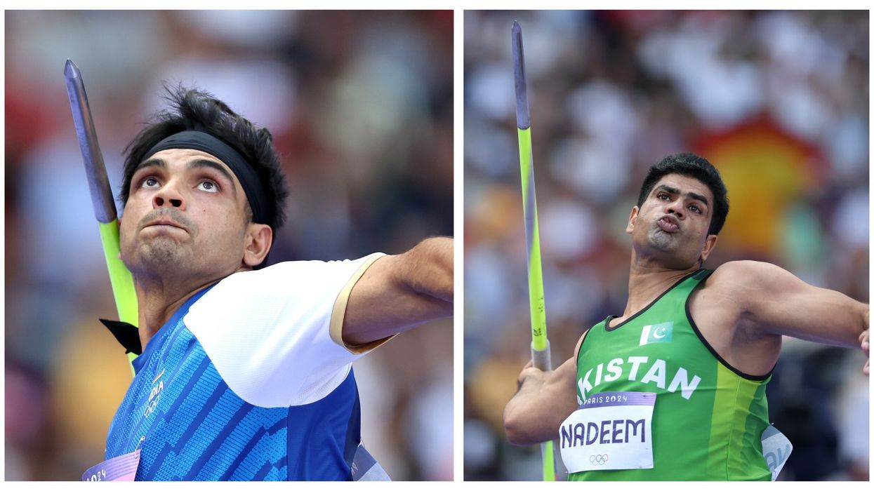 Neeraj Chopra and Arshad Nadeem