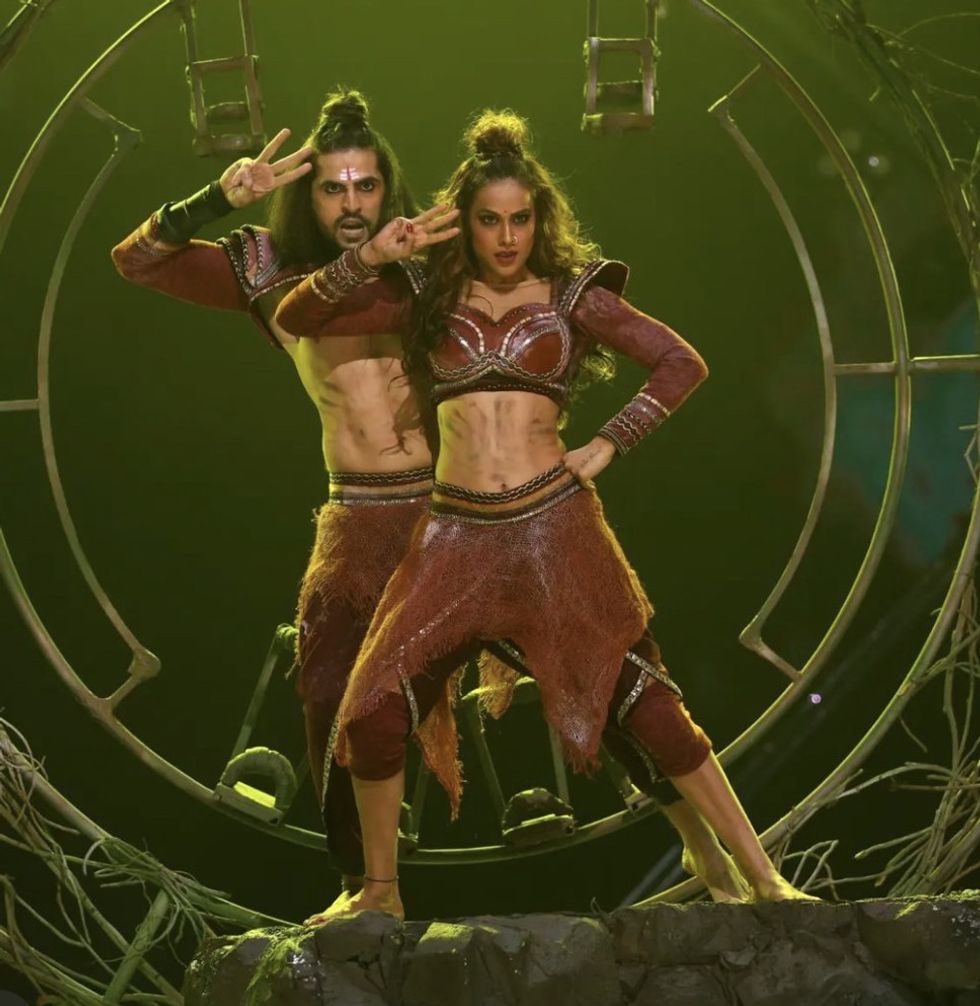 Nia Sharma and Tarun Raj on Jhalak Dikhhla Jaa 6